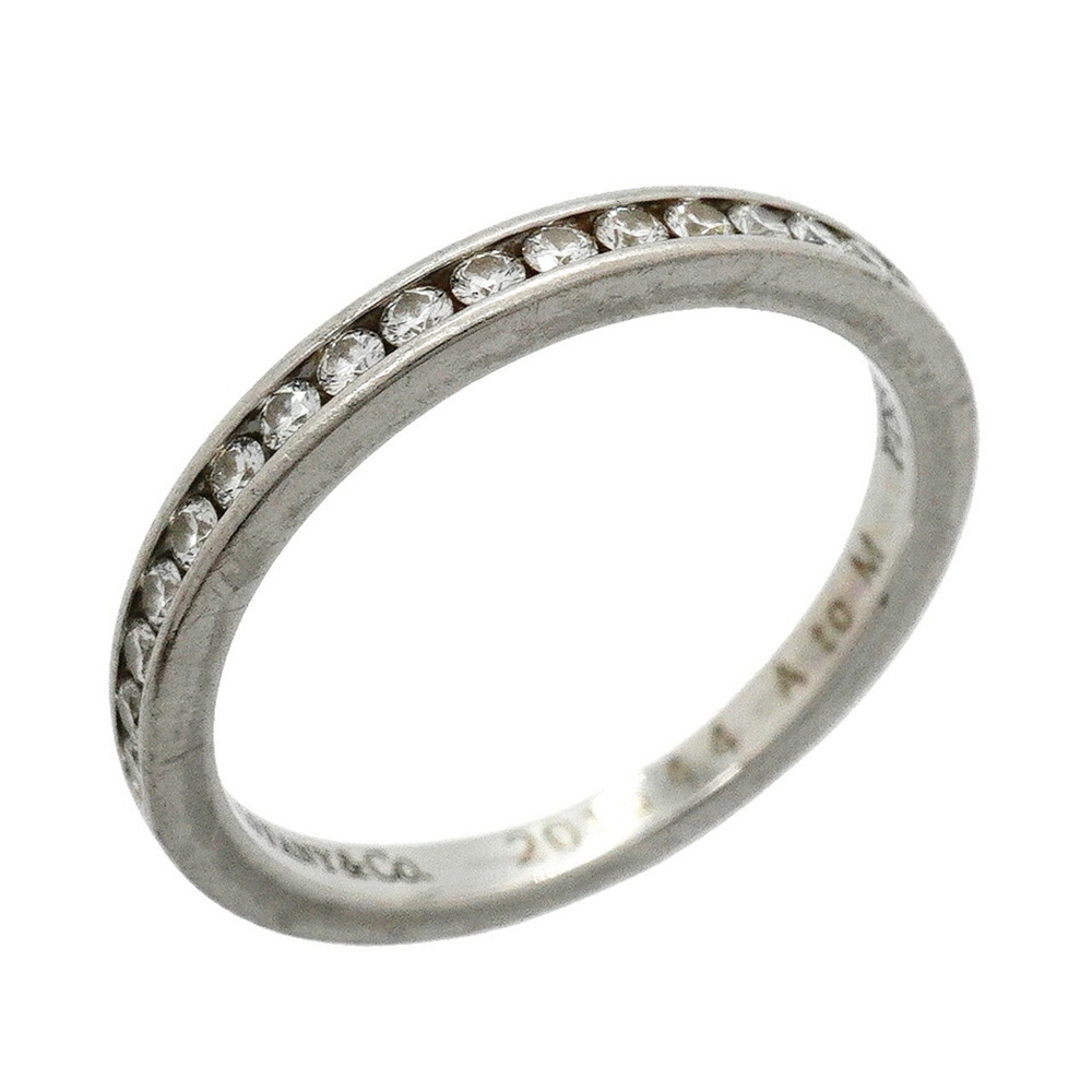 TIFFANY & CO. Silver Diamond Eternity Ring